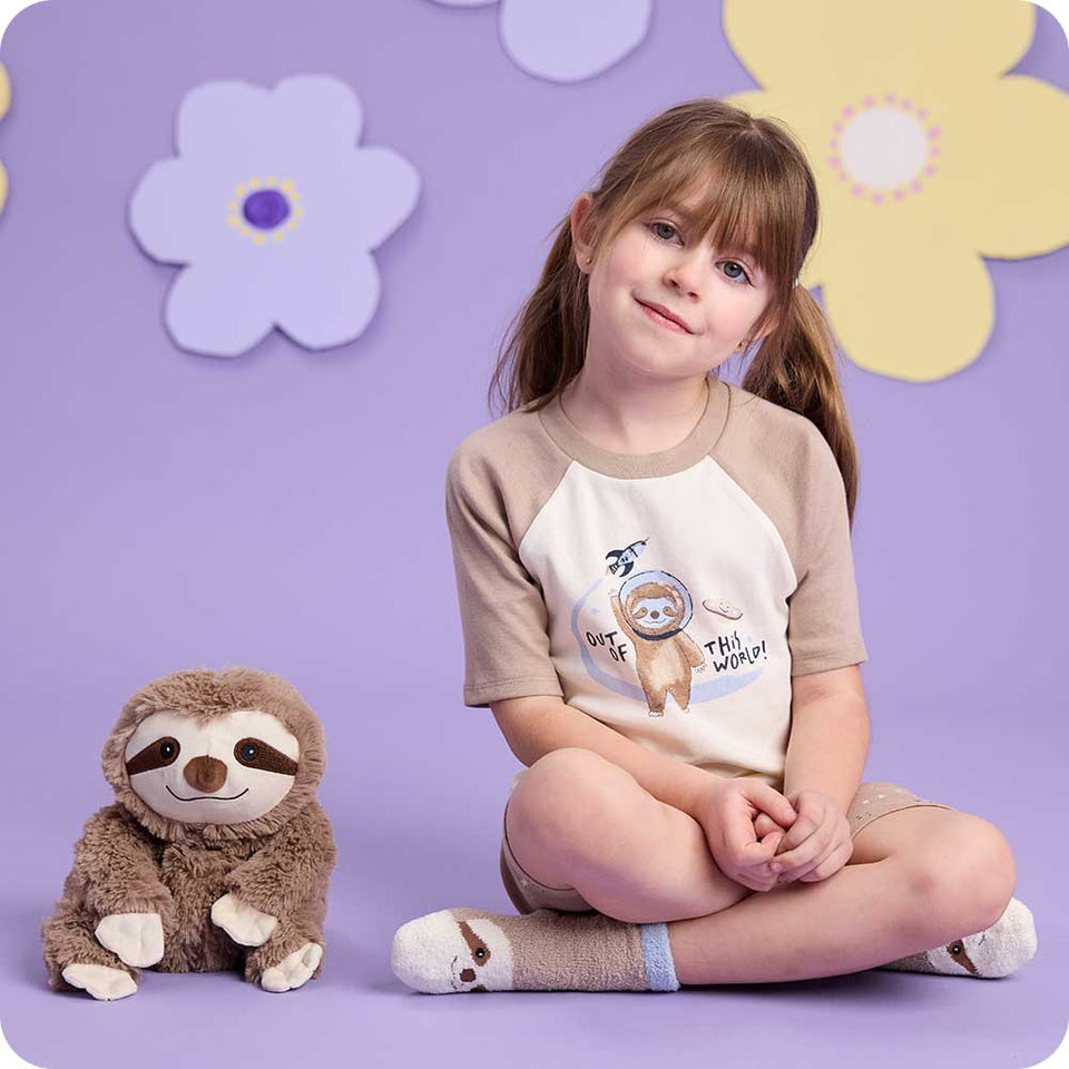 Sloth Shorties Pajamas - Cozy Night Style