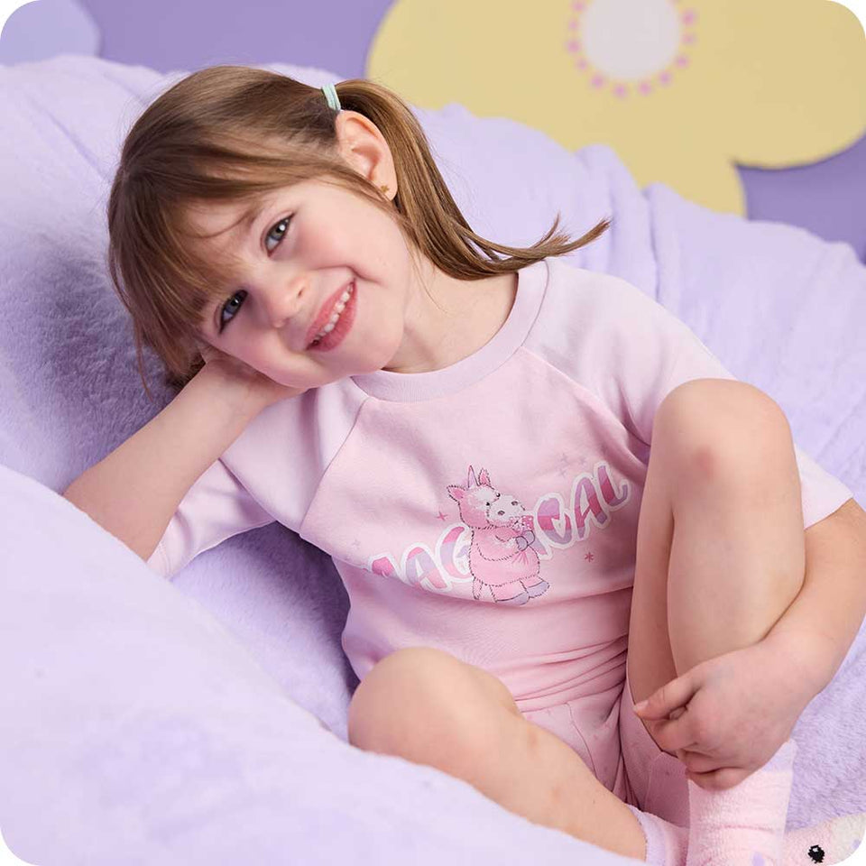 Unicorn Shorties Pajamas - Easy Sleep Favorite