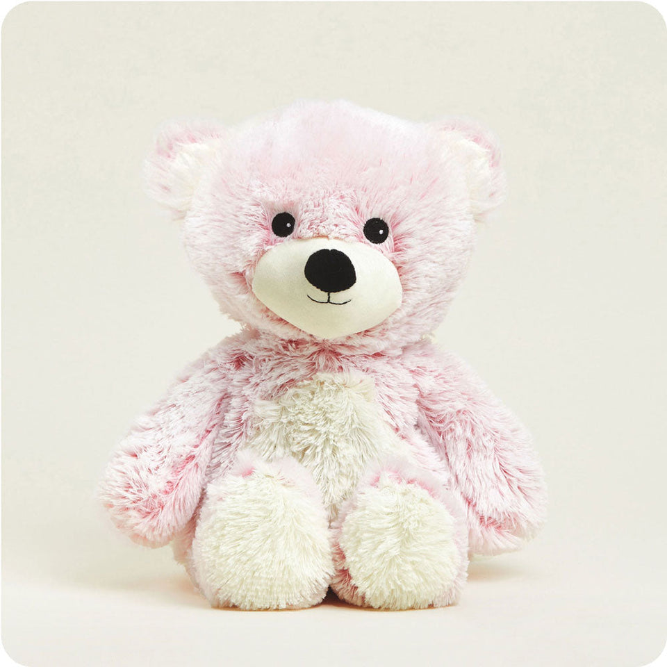 Pink Marshmallow Bear Warmies - Cozy Home Comfort