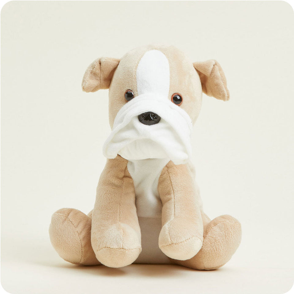 Bulldog Warmies - Quiet Cozy Moment