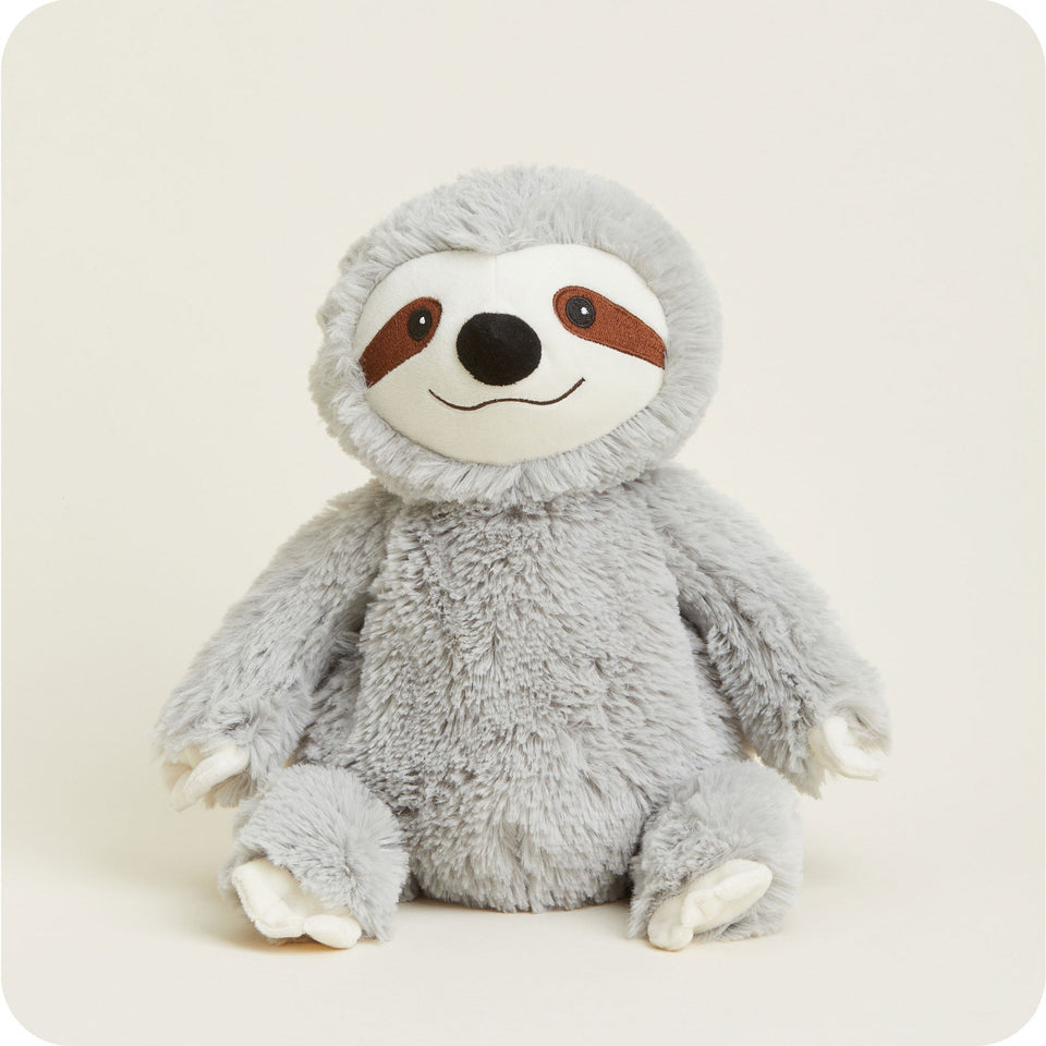 Gray Sloth Warmies - Soft Cuddle Favorite