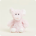 Image 95: Microwavable Pink Elephant Stuffed Animal Warmies Junior