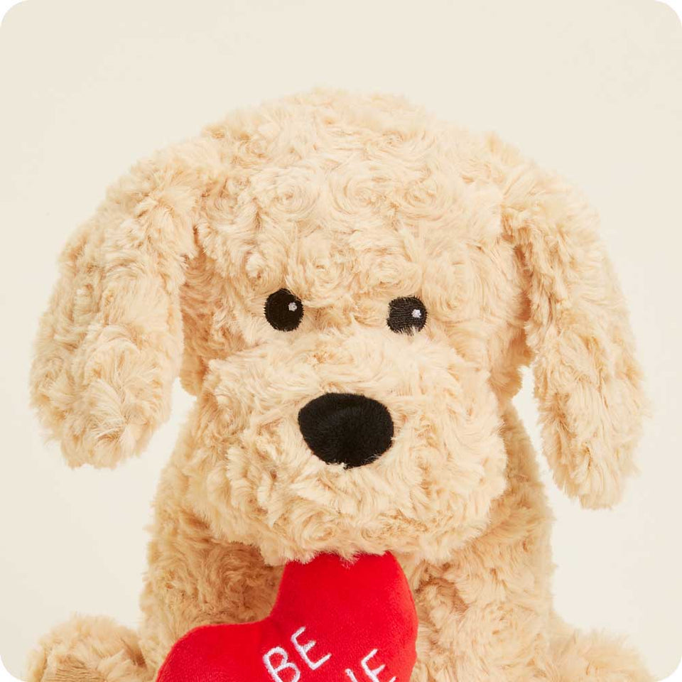 Be Mine Golden Dog Warmies - Cozy Home Comfort