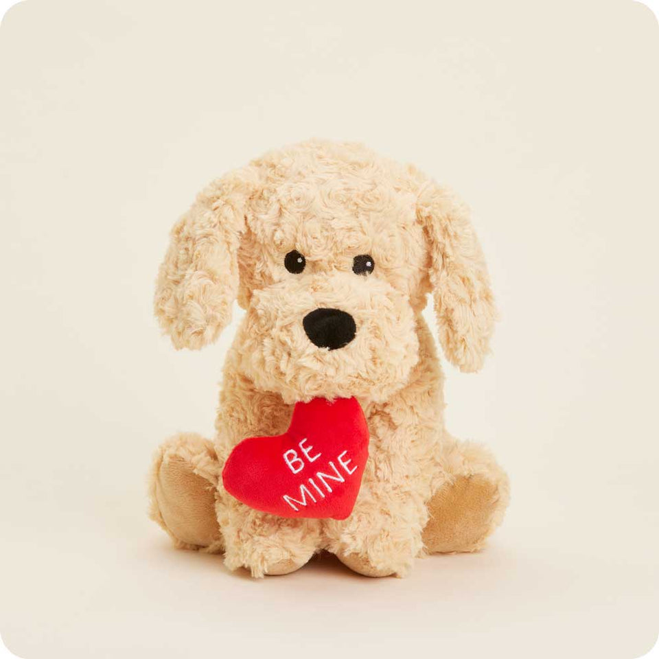 Be Mine Golden Dog Warmies - Cozy Home Comfort