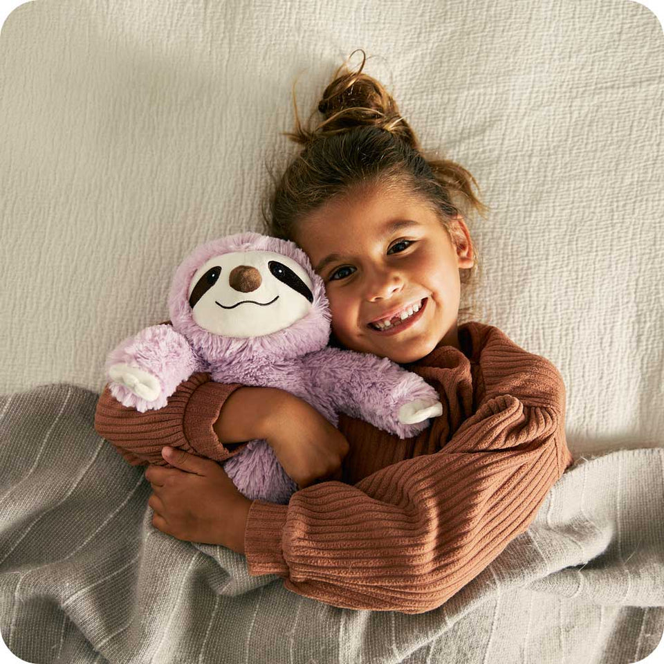 Purple Sloth Warmies - Daily Comfort Pick