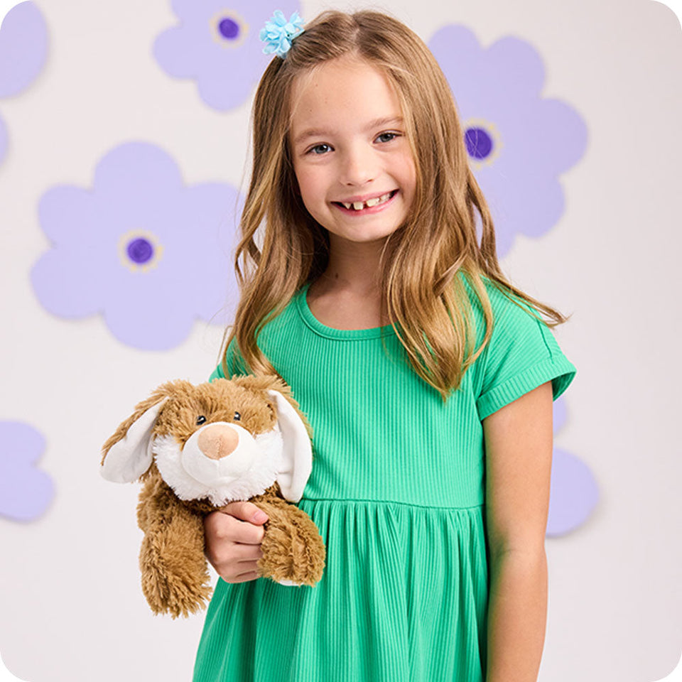 Brown Bunny Warmies - Soft Present Favorite