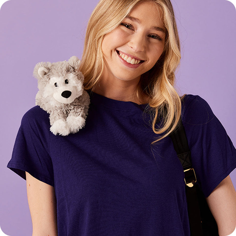 Husky Warmies Junior - Soft Cuddle Favorite